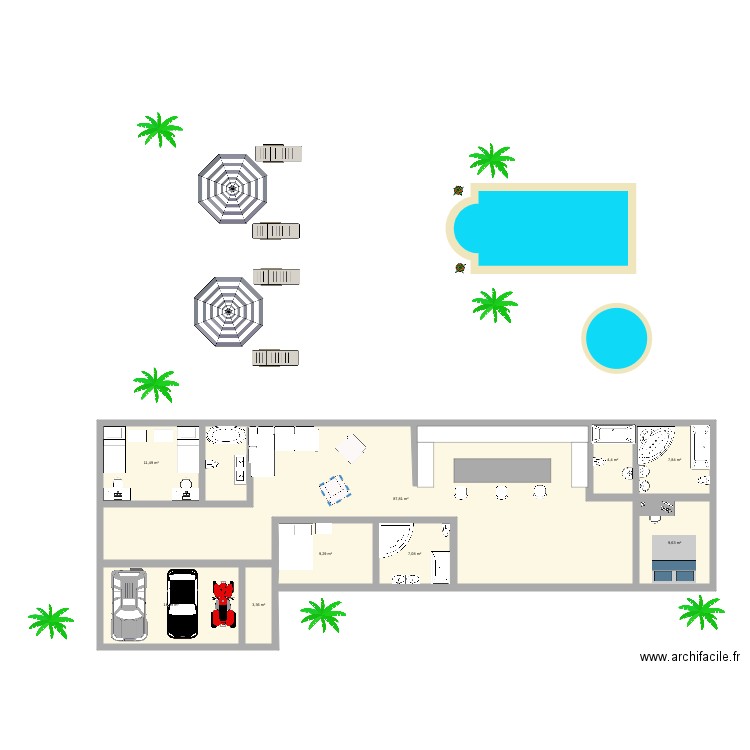 maddies house. Plan de 0 pièce et 0 m2