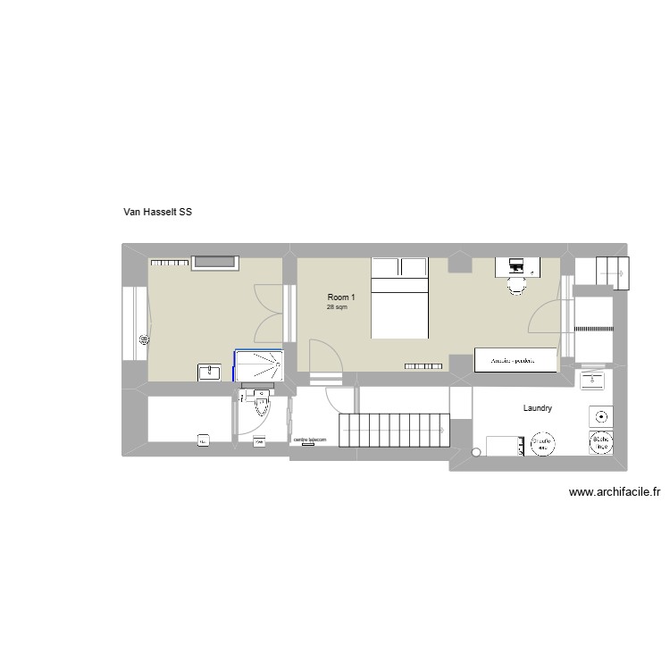 Van Hasselt DECO. Plan de 0 pièce et 0 m2
