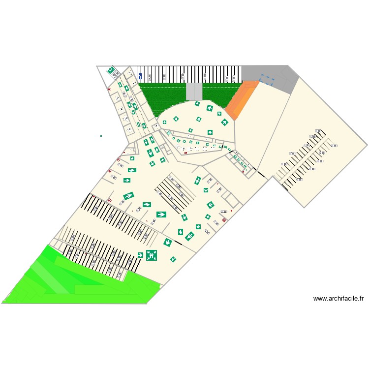 agencia chevrolet. Plan de 0 pièce et 0 m2
