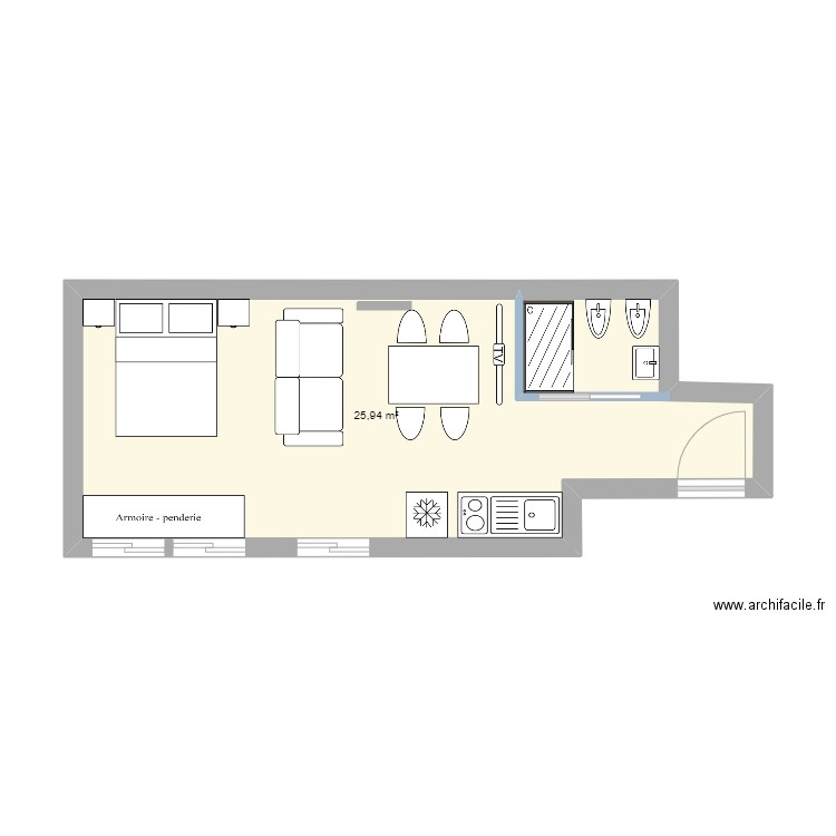 Ciudad de la Paz 2931. Plan de 0 pièce et 0 m2