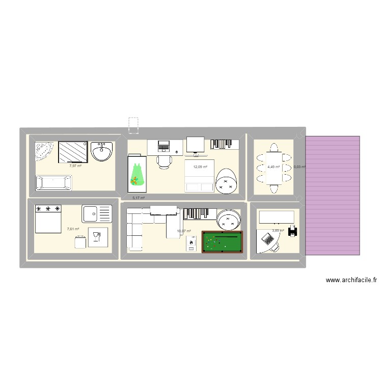 cassa . Plan de 0 pièce et 0 m2