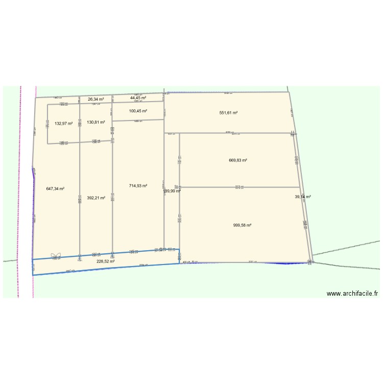 SADABA CAMPO D. Plan de 0 pièce et 0 m2