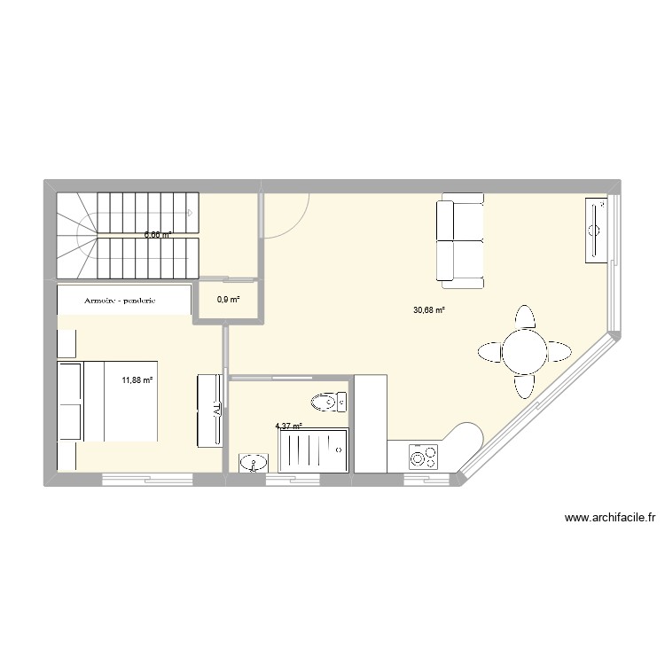 casa parc. Plan de 0 pièce et 0 m2