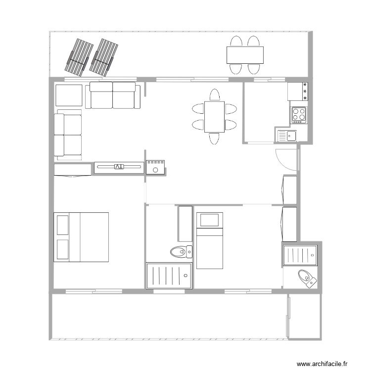 Correro. Plan de 0 pièce et 0 m2