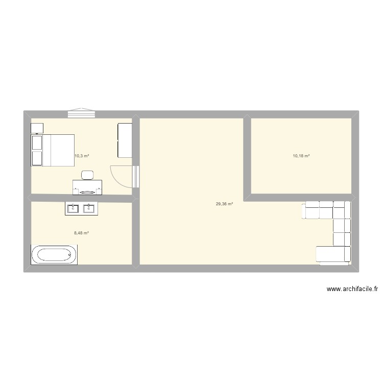 anglais. Plan de 0 pièce et 0 m2