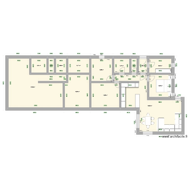 Opcija 2. Plan de 0 pièce et 0 m2