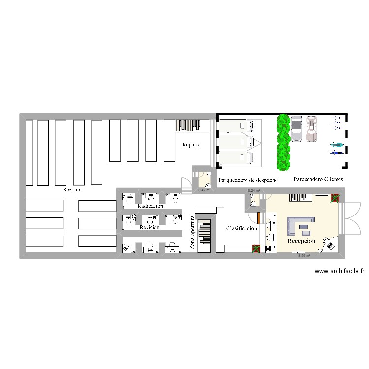 PLANO OFICINA. Plan de 0 pièce et 0 m2