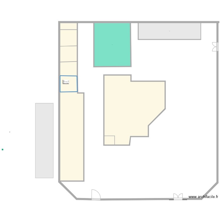 al tawar. Plan de 0 pièce et 0 m2