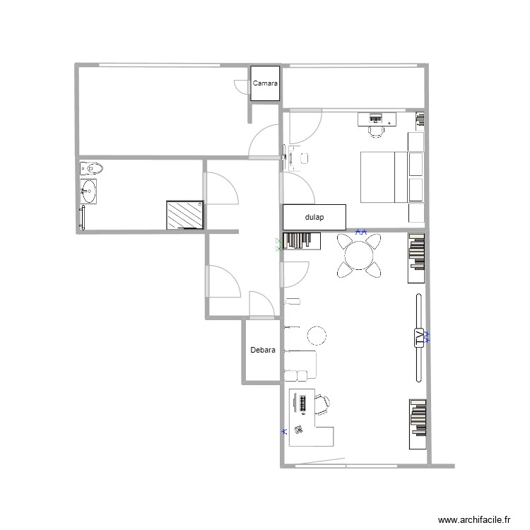 Brancoveanu. Plan de 0 pièce et 0 m2