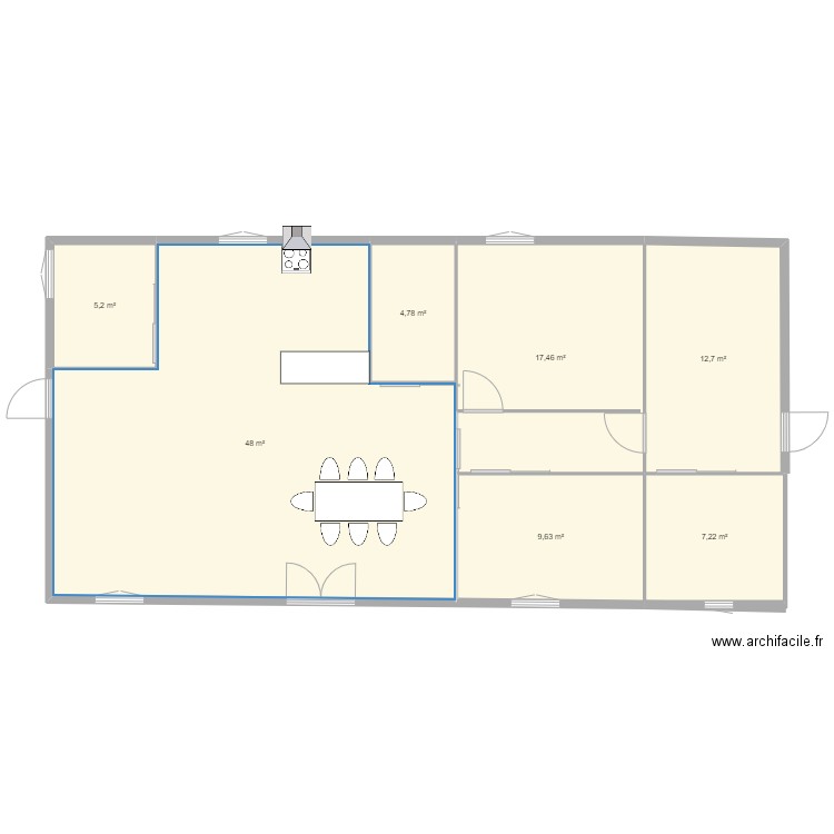 plano 1. Plan de 0 pièce et 0 m2