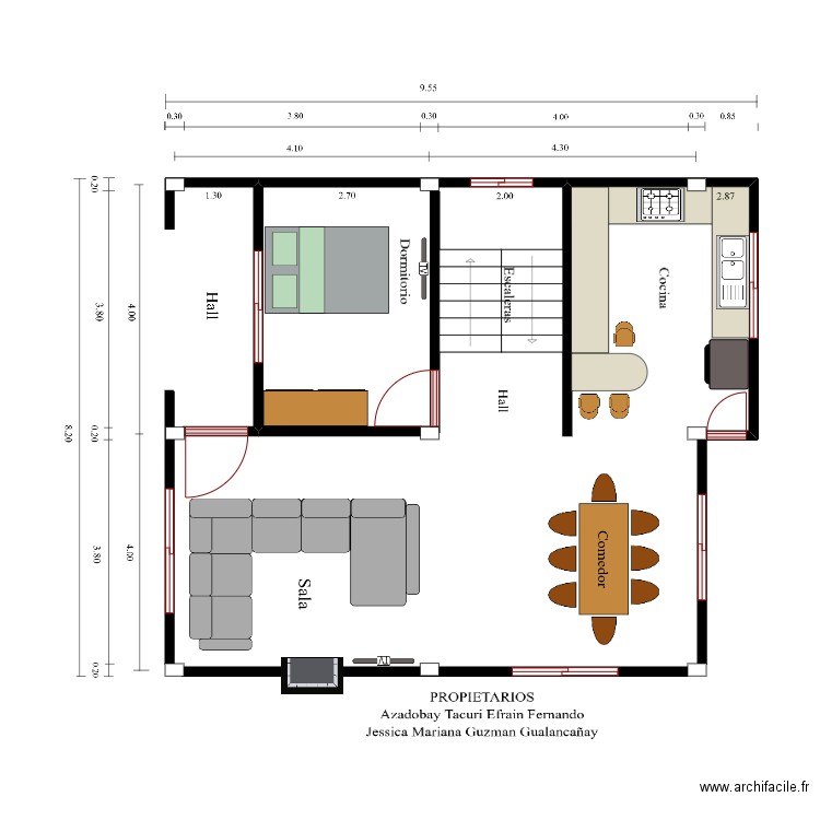 plano planta baja. Plan de 0 pièce et 0 m2