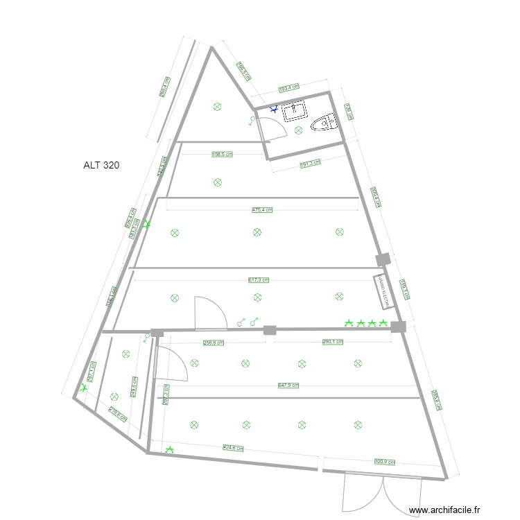 PAN. Plan de 0 pièce et 0 m2
