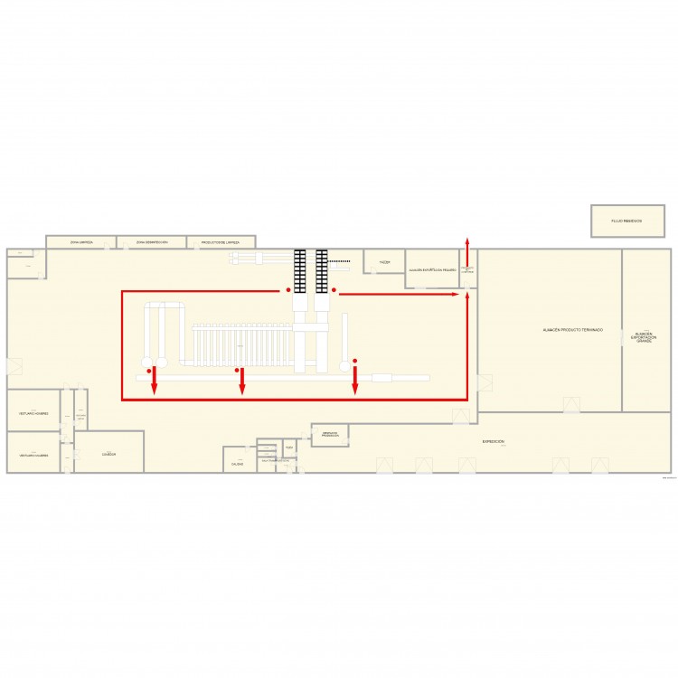 Camar residuos. Plan de 0 pièce et 0 m2