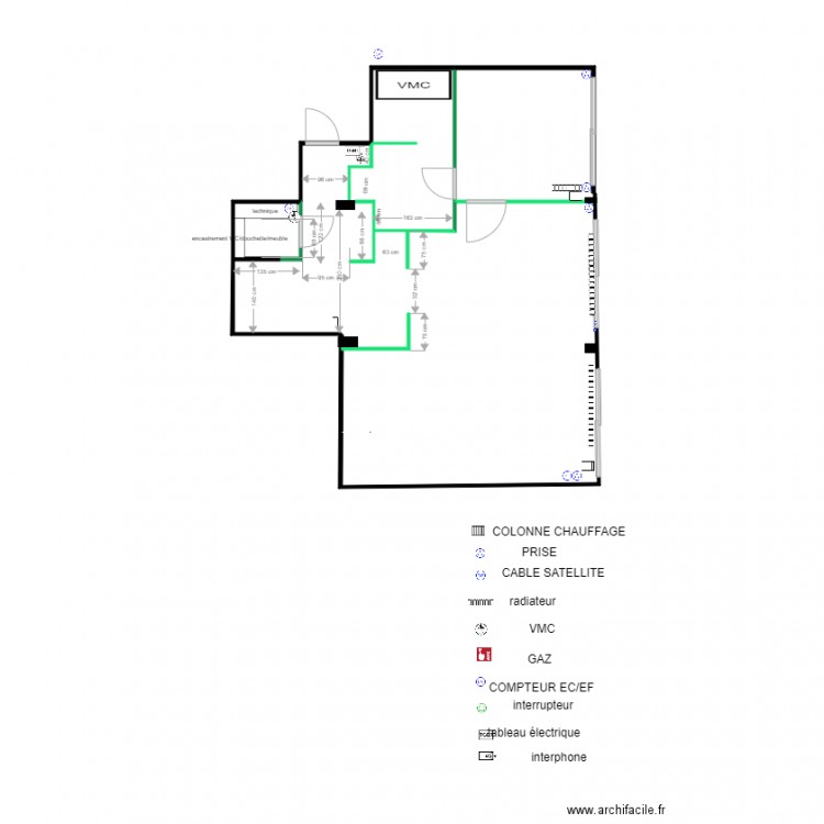 MARIE. Plan de 0 pièce et 0 m2