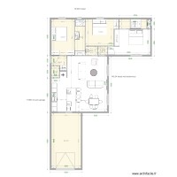 evi Barjac 2BADKAMERS met raam garage voorzijde voordeurzijkant