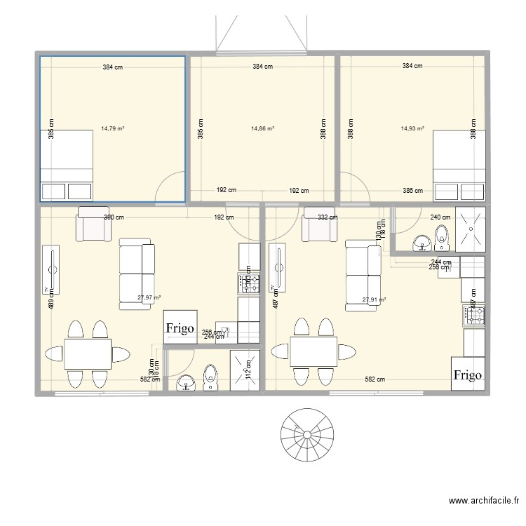 PLANOO. Plan de 0 pièce et 0 m2