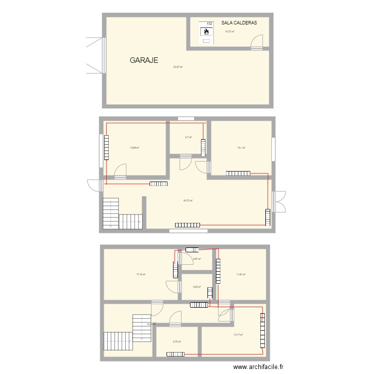 Peitieiros. Plan de 0 pièce et 0 m2