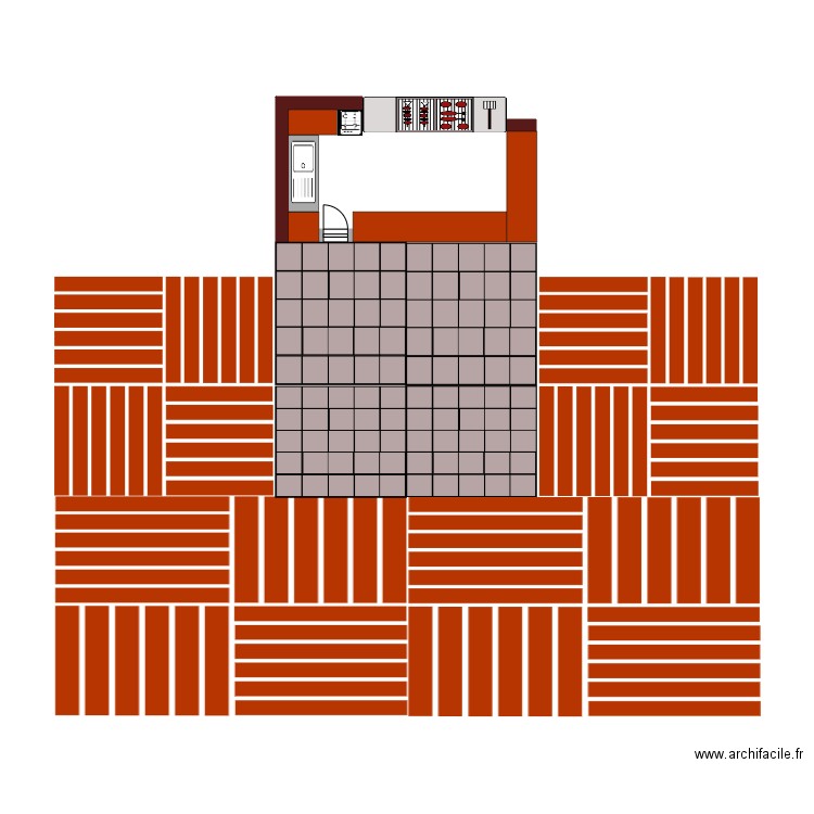 asador. Plan de 0 pièce et 0 m2