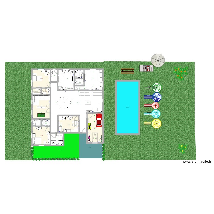 Ely artes visuales 1 . Plan de 0 pièce et 0 m2