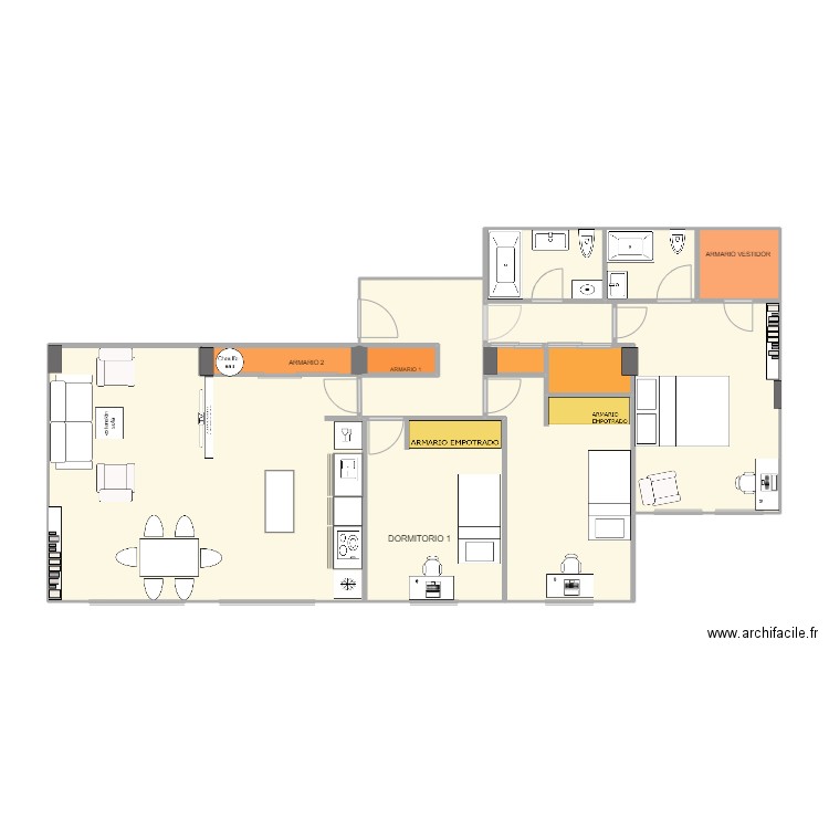 andaluces_15_2A_V3. Plan de 0 pièce et 0 m2