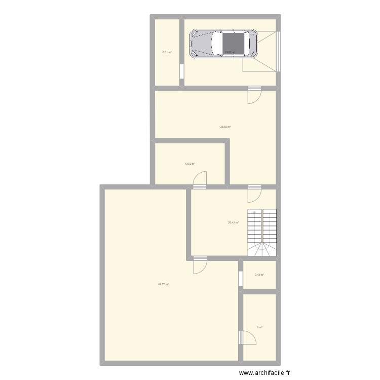 casa alt 2. Plan de 0 pièce et 0 m2