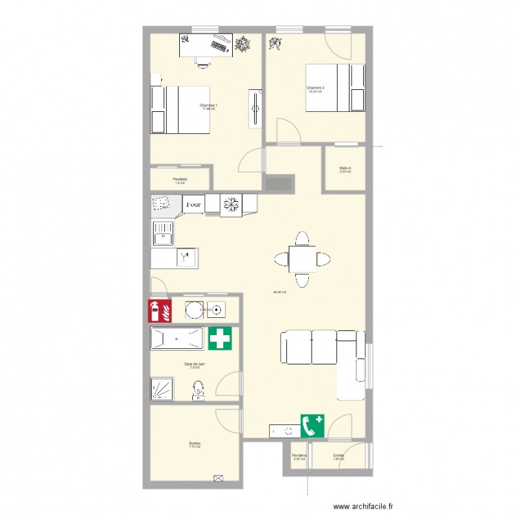 jjnn. Plan de 0 pièce et 0 m2