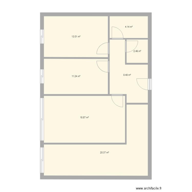 Hermano Dias. Plan de 0 pièce et 0 m2