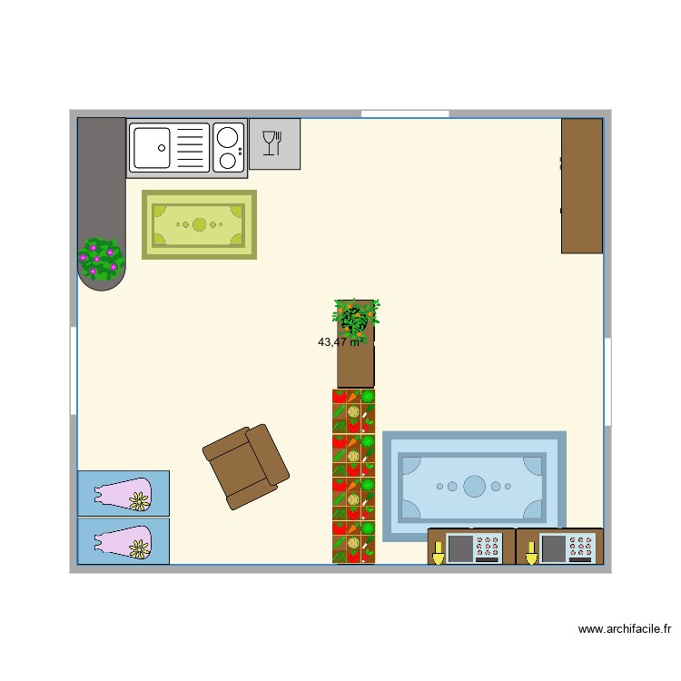 Juego simbolico. Plan de 0 pièce et 0 m2