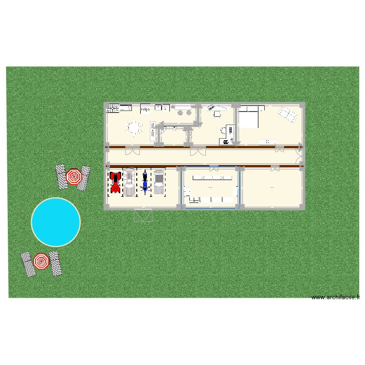 MI CASA. Plan de 0 pièce et 0 m2