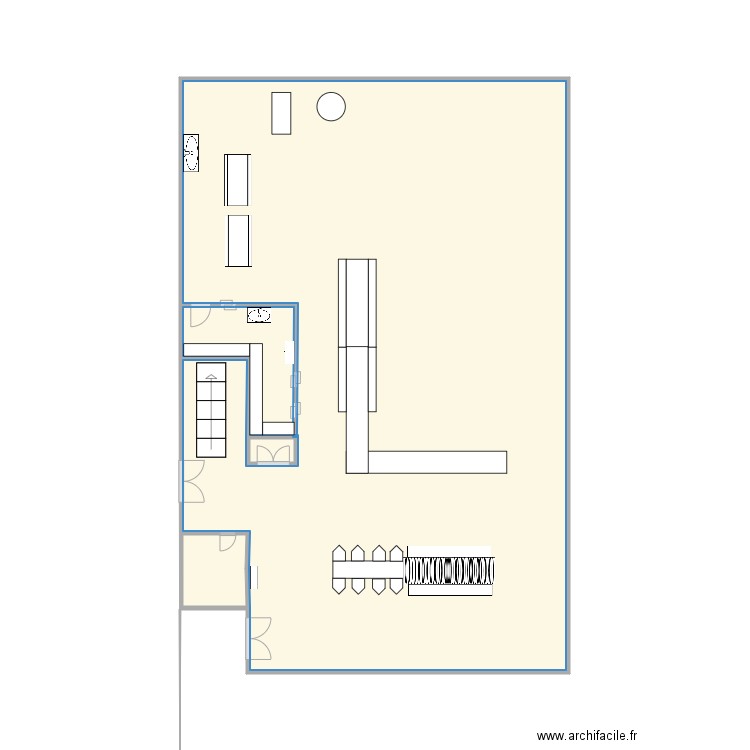 Planta de elaboracion. Plan de 0 pièce et 0 m2