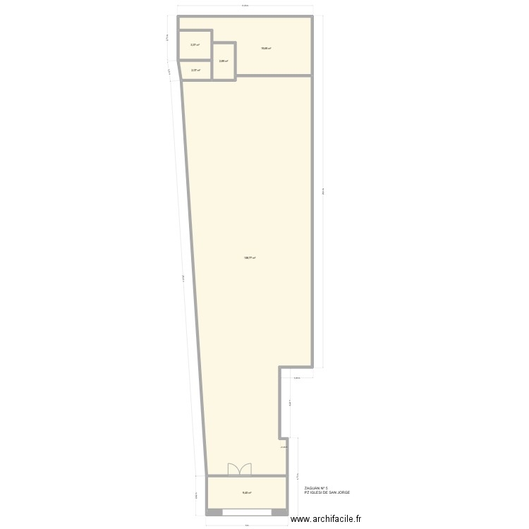 IGLESIA SAN JORDI 5 LOCAL. Plan de 0 pièce et 0 m2