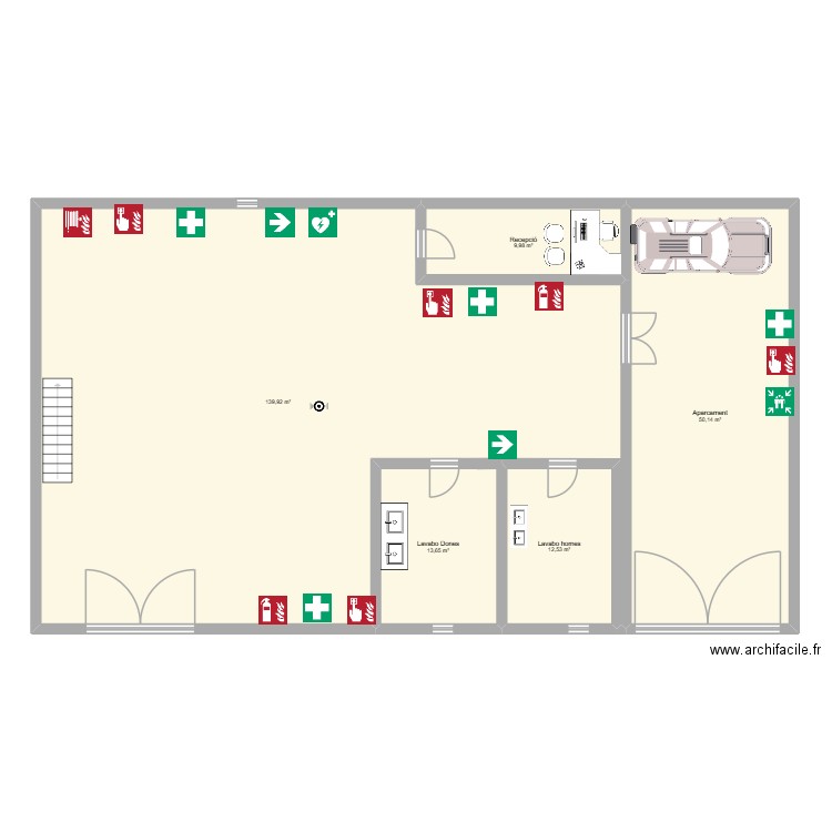 emma. Plan de 5 pièces et 226 m2