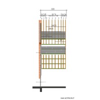 Plan de pose terrasse