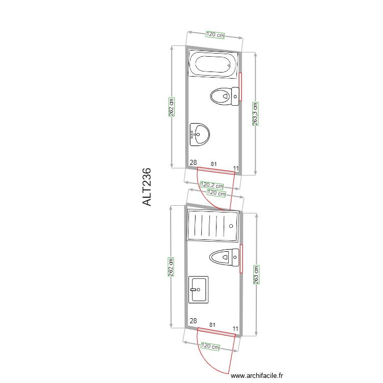 KEY. Plan de 0 pièce et 0 m2