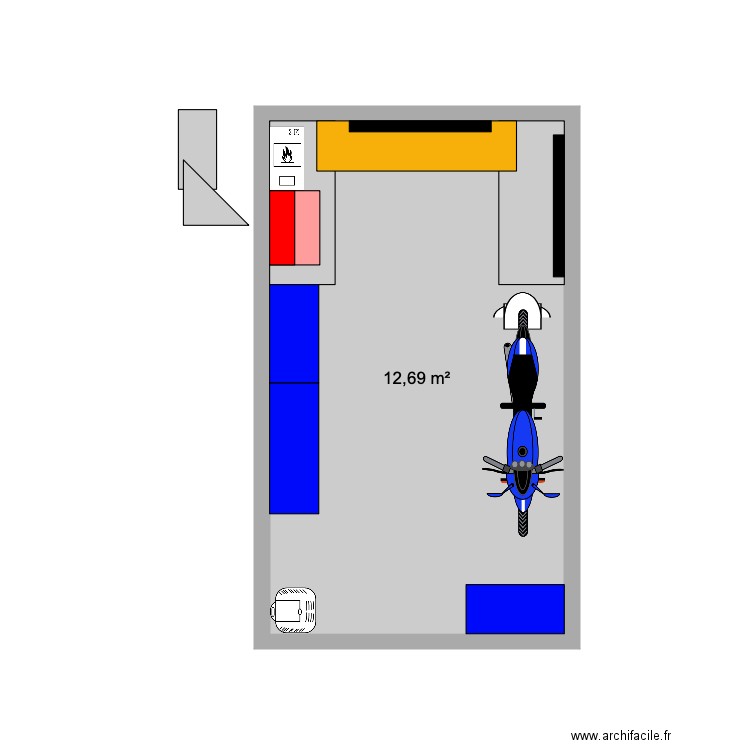 Garage 3. Plan de 0 pièce et 0 m2