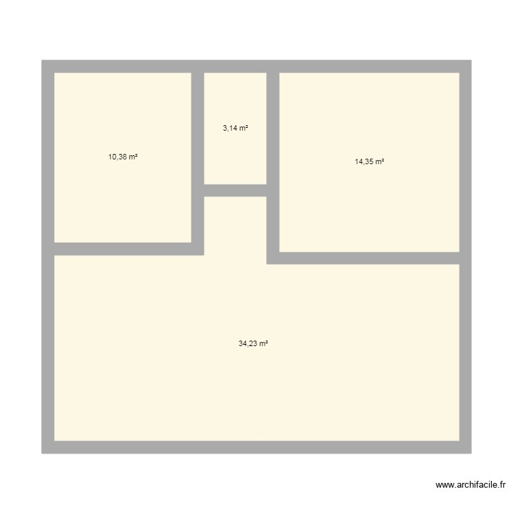 plano. Plan de 0 pièce et 0 m2