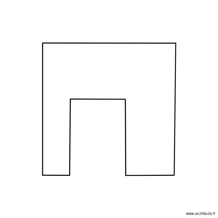 facade - front. Plan de 0 pièce et 0 m2