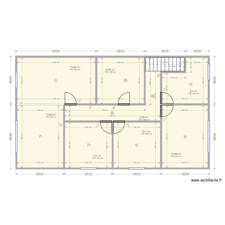 casa. Plan de 0 pièce et 0 m2