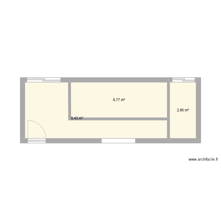 tiny house. Plan de 0 pièce et 0 m2
