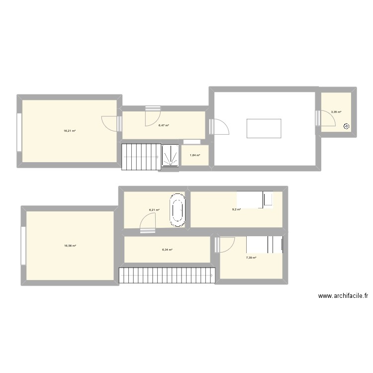 casarasa. Plan de 0 pièce et 0 m2