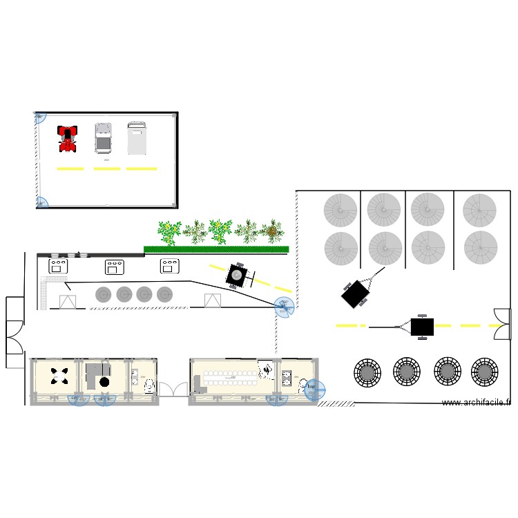 Plano Organización Termotanques. Plan de 0 pièce et 0 m2