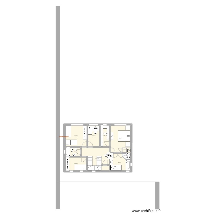 Planta Alta. Plan de 0 pièce et 0 m2