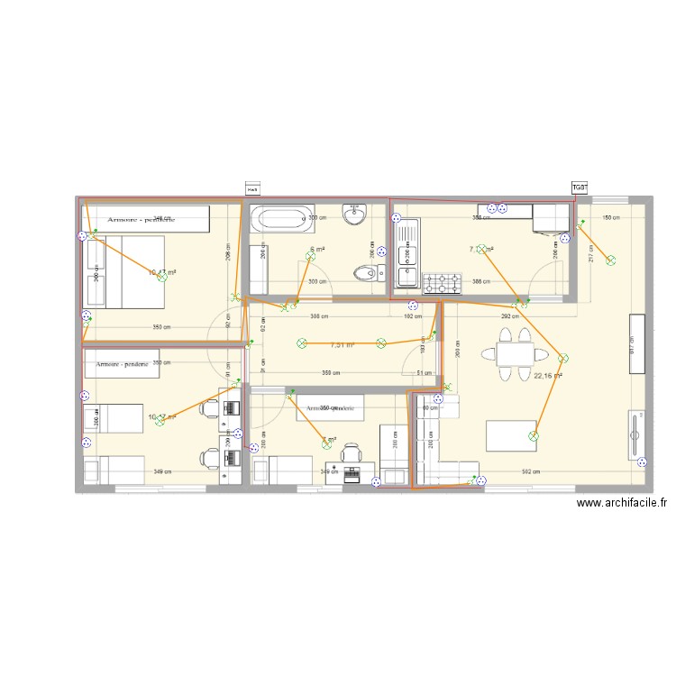 tu padre. Plan de 0 pièce et 0 m2