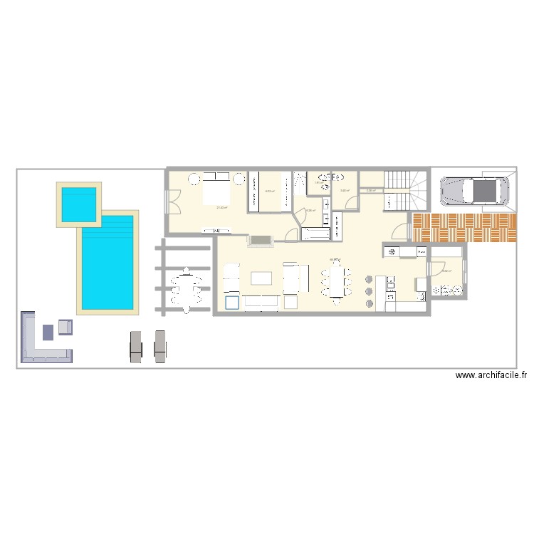chalet 9 fachada x16. Plan de 0 pièce et 0 m2