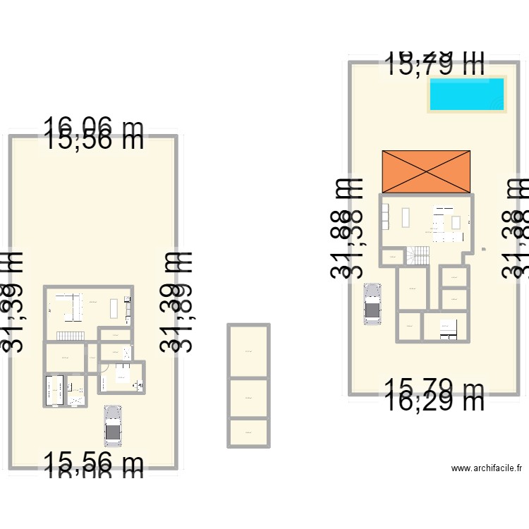 casa. Plan de 0 pièce et 0 m2