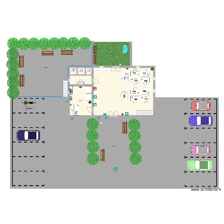 planta baja. Plan de 0 pièce et 0 m2