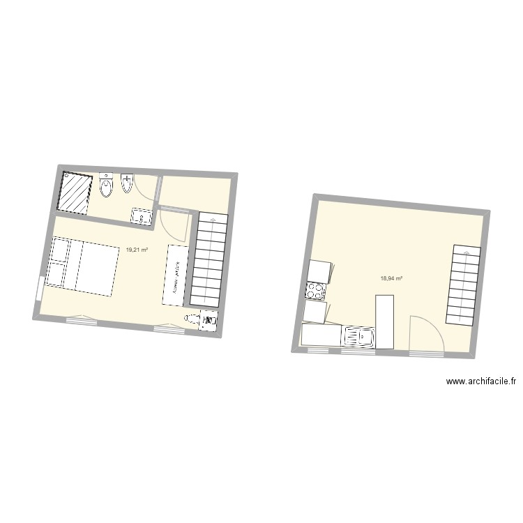 1 andar cz. Plan de 0 pièce et 0 m2