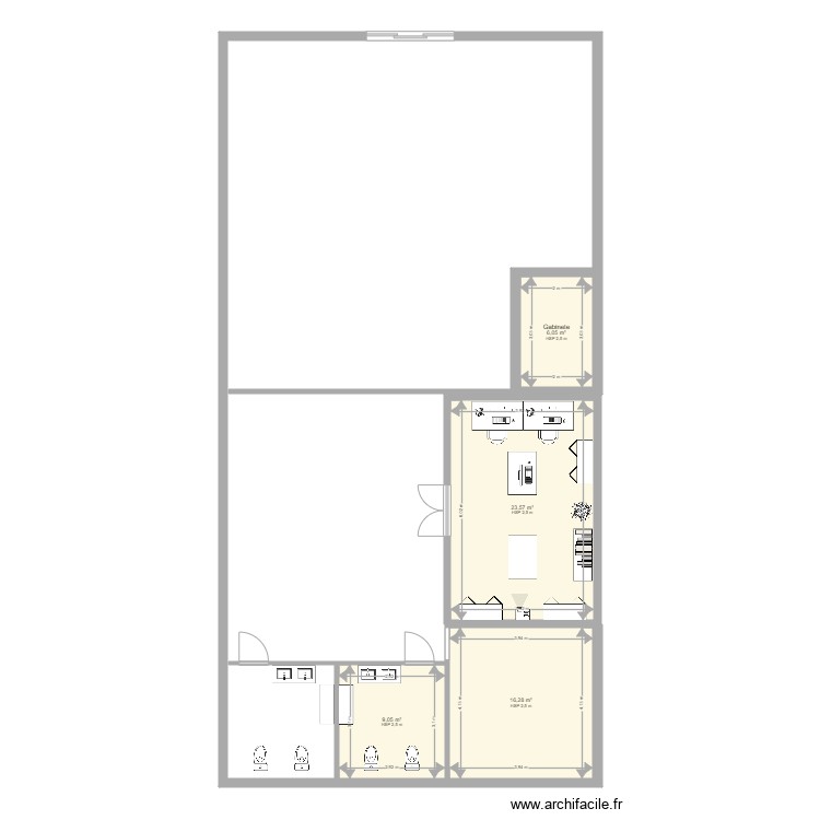 farmacia. Plan de 0 pièce et 0 m2