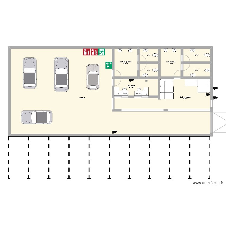 Taller. Plan de 0 pièce et 0 m2