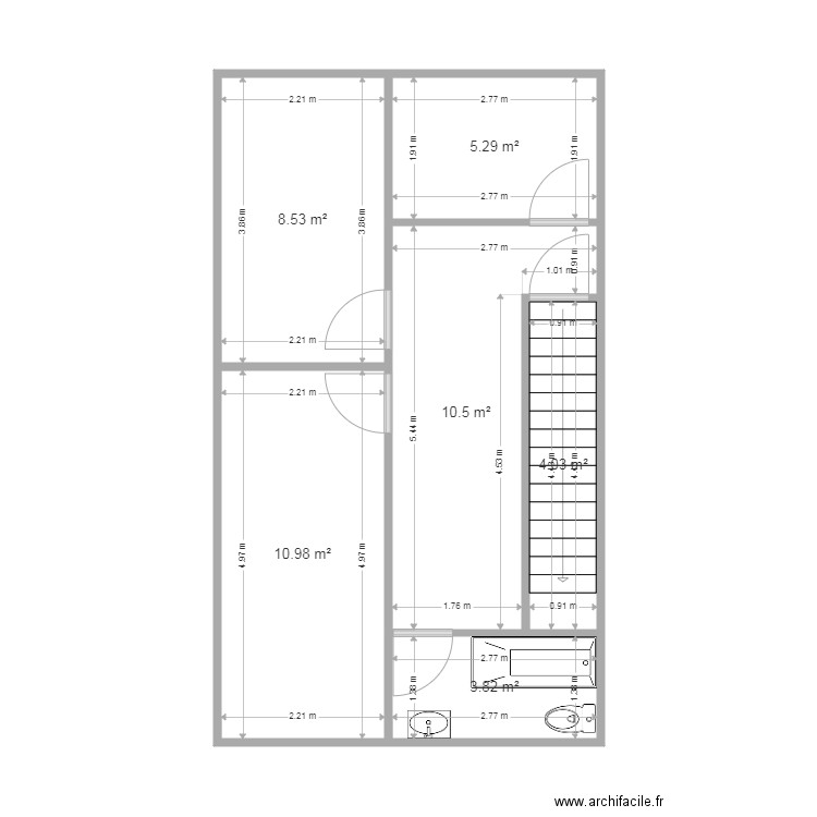 PLANO PLANTA 2  PERAMOLA. Plan de 0 pièce et 0 m2